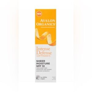 Intense Defense Vitamin C Facial Serum - Orange/White